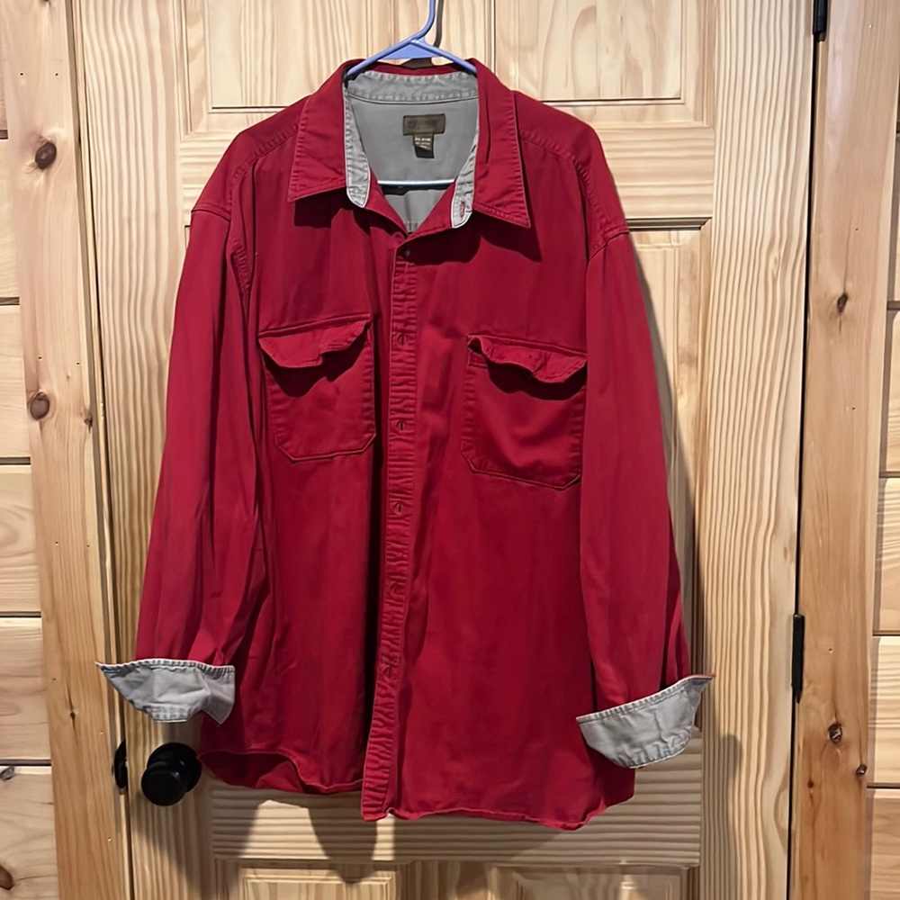 Heavy Weight men’s long sleeve 3X shirt